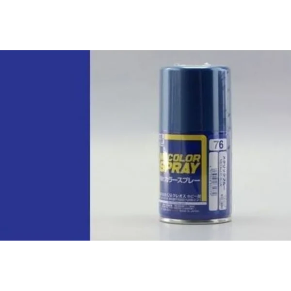 3028835779 Mr Hobby – Mr. Color Spray (100 ml) Metallic Blue – S-076 - Mr Hobby - Ludik Vault