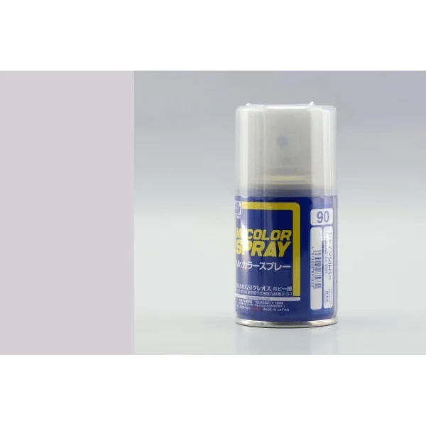 Mr Hobby – Mr. Color Spray (100 ml) Shine Silver – S-090 - Mr Hobby - Ludik Vault