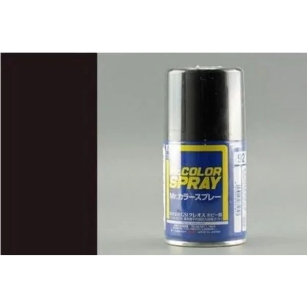 3028835847 Mr Hobby – Mr. Color Spray (100 ml) Semi Gloss Black – S-092 - Mr Hobby - Ludik Vault