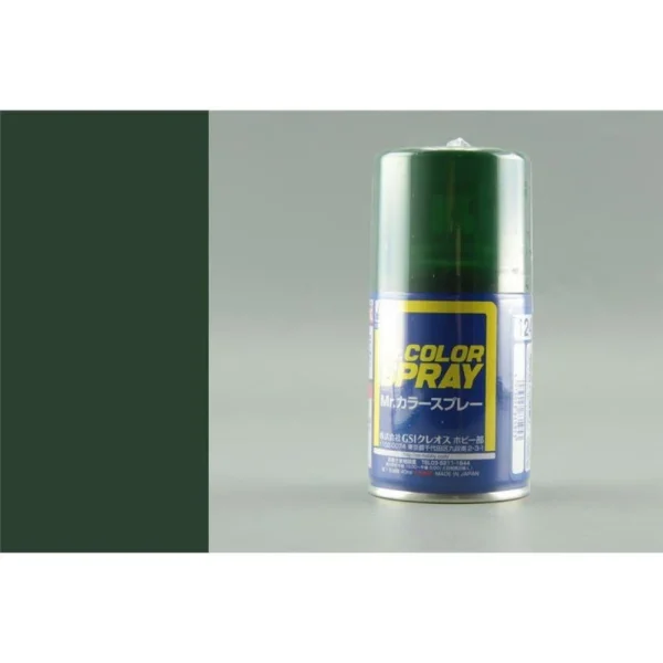 Mr Hobby – Mr. Color Spray (100 ml) Dark Green (Mitsubishi) – S-124 - Mr Hobby - Ludik Vault