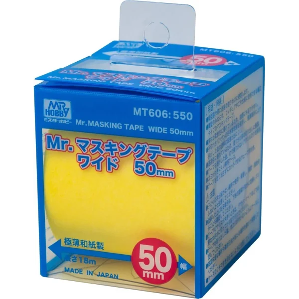3028922240 Mr Hobby – Mr. Masking Tape Wide (50mm) – MT-606 - Mr Hobby - Ludik Vault
