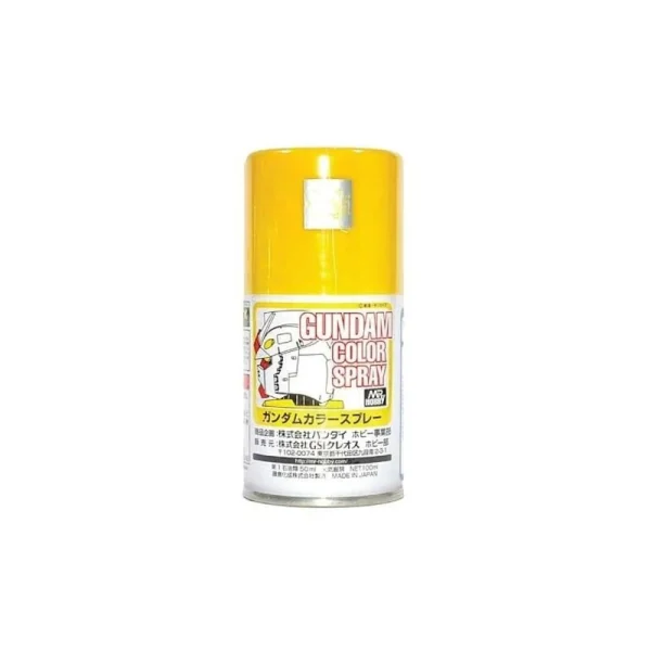 Mr Hobby – Gundam Color Spray (10ml) MS Yellow – SG-03 - Mr Hobby - Ludik Vault