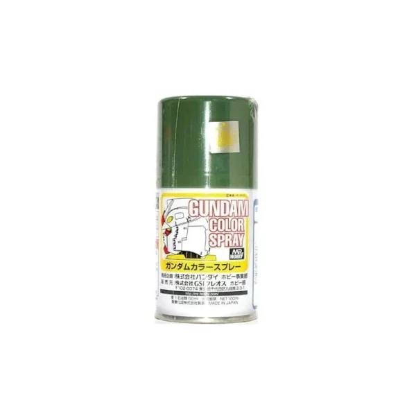 3028935073 Mr Hobby – Gundam Color Spray (10ml) MS Deep Green – SG-07 - Mr Hobby - Ludik Vault