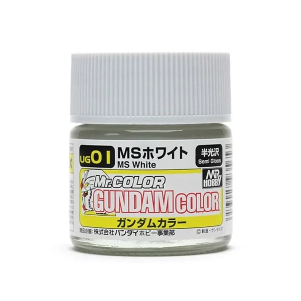Mr Hobby – Gundam Color (10ml) MS White – UG-01 - Mr Hobby - Ludik Vault