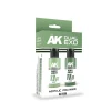 5568327870 AK Interactive – GHOST GREEN & REBEL GREEN DUAL EXO Set 11 – AK1555 - AK Interactive - Ludik Vault