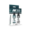 5568327931 AK Interactive – GRAPHITE BLUE & LUNAR BLUE DUAL EXO Set 17 – AK1561 - AK Interactive - Ludik Vault