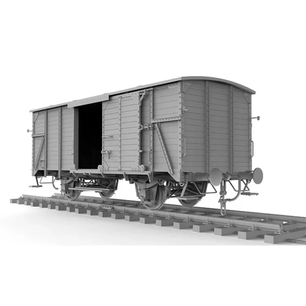 AK Interactive - GERMAN RAILWAY COVERED G10 WAGON GEDECKTER GÜTERWAGEN G10 1/35 - AK35502