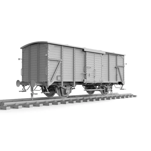 AK Interactive - GERMAN RAILWAY COVERED G10 WAGON GEDECKTER GÜTERWAGEN G10 1/35 - AK35502