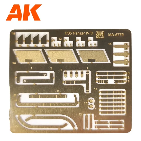 AK Interactive - Pz.Kpfw.IV Ausf.D Deutsche Afrkia Korps - AK35504