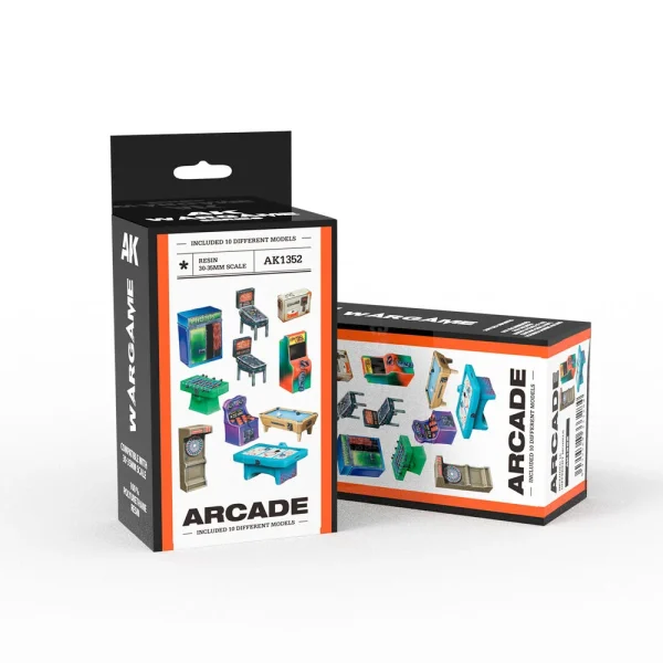 5568333284 AK Interactive – ARCADE SET WARGAME (RESIN 30-35MM) – AK1352 - AK Interactive - Ludik Vault