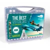 AK Interactive – 3G PLASTIC BRIEFCASE 120 AIRCRAFT COLORS – AK11706 - AK Interactive - Ludik Vault