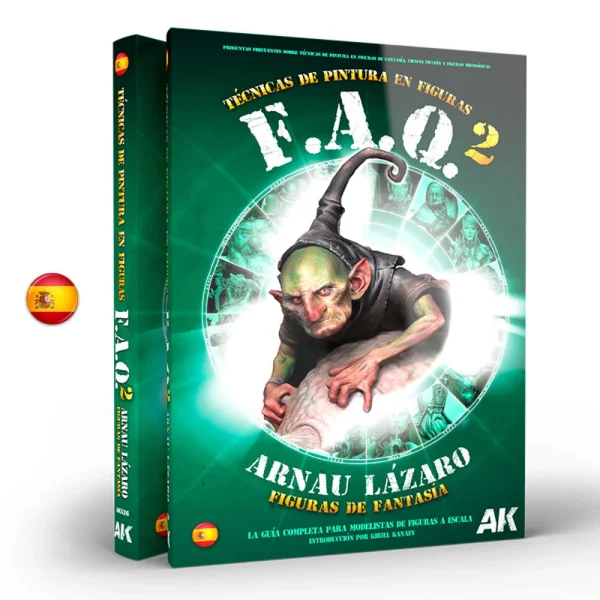 5568334045 AK Interactive – FAQ 2 FANTASY FIGURES PAINTING TECHNIQUES by Arnau Lázaro – Spanish – AK526 - AK Interactive - Ludik Vault