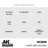 5568335622-1 AK Interactive - Real Colors: White Grey RAL 9002 17 ml. - RC809