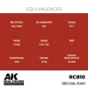 AK Interactive - Real Colors: Red RAL 3000 17 ml. - RC810