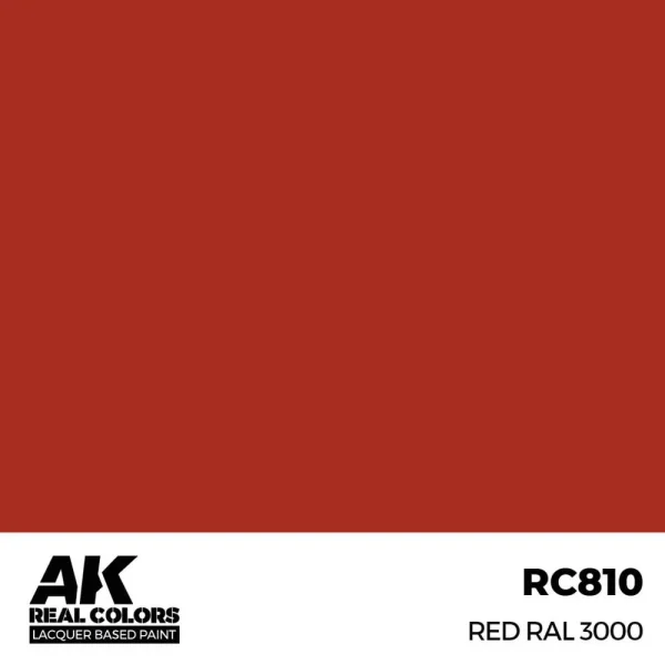 5568335639 AK Interactive – Real Colors: Red RAL 3000 17 ml. – RC810 - AK Interactive - Ludik Vault