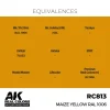 AK Interactive - Real Colors: Maize Yellow RAL 1006 17 ml. - RC813