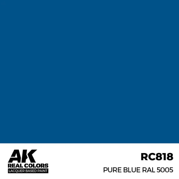 5568335714 AK Interactive – Real Colors: Pure Blue RAL 5005 17 ml. – RC818 - AK Interactive - Ludik Vault