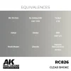 AK Interactive - Real Colors: Clear Smoke 17 ml. - RC826