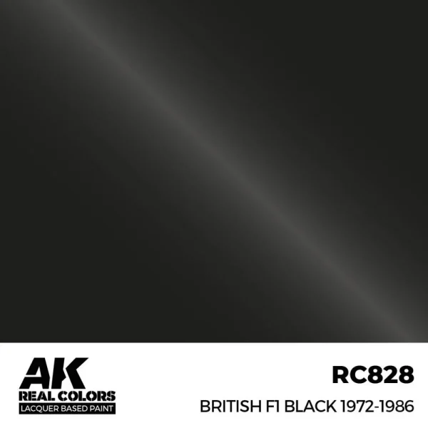 5568335813 AK Interactive – Real Colors: British F1 Black 1972-1986 17 ml. – RC828 - AK Interactive - Ludik Vault