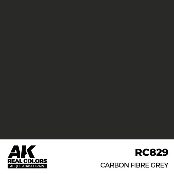 5568335820 AK Interactive – Real Colors: Carbon Fibre Grey 17 ml. – RC829 - AK Interactive - Ludik Vault