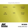 AK Interactive - Real Colors: Wheel Rim Gold 17 ml. - RC830