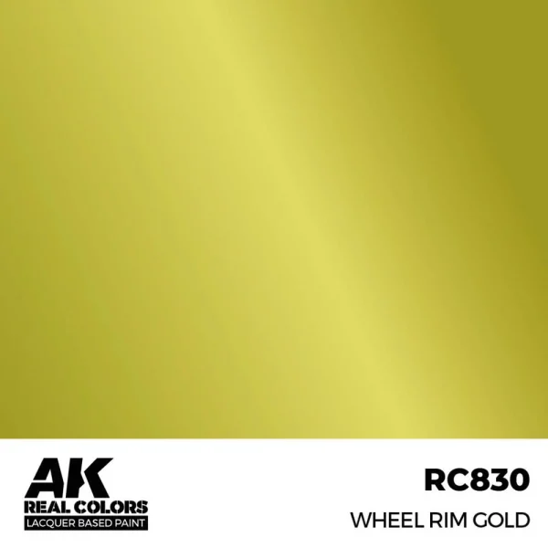 5568335837 AK Interactive – Real Colors: Wheel Rim Gold 17 ml. – RC830 - AK Interactive - Ludik Vault