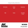 5568335882-1 AK Interactive - Real Colors: Italian Red 17 ml. - RC835