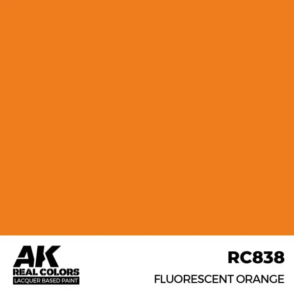 5568335912 AK Interactive – Real Colors: Fluorescent Orange 17 ml. – RC838 - AK Interactive - Ludik Vault