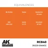 AK Interactive - Real Colors: Jäger Orange 17 ml. - RC840