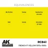 AK Interactive - Real Colors: French F1 Yellow 1970s-1980s 17ml. - RC841