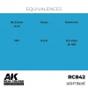 AK Interactive - Real Colors: Light Blue 17 ml. - RC842
