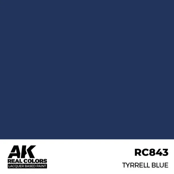 5568335967 AK Interactive – Real Colors: Tyrrell Blue 17 ml. – RC843 - AK Interactive - Ludik Vault