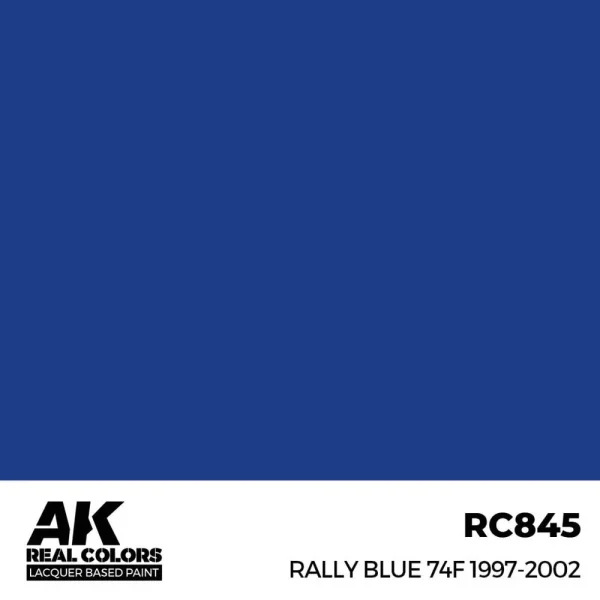 5568335981 AK Interactive – Real Colors: Rally Blue 74F 1997-2002 17 ml. – RC845 - AK Interactive - Ludik Vault