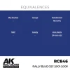 5568335998-1 AK Interactive - Real Colors: Rally Blue 02C 2001-2006 17ml. - RC846
