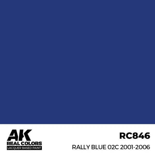 5568335998 AK Interactive – Real Colors: Rally Blue 02C 2001-2006 17ml. – RC846 - AK Interactive - Ludik Vault