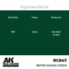 5568336001-1 AK Interactive - Real Colors: British Racing Green 17 ml. - RC847