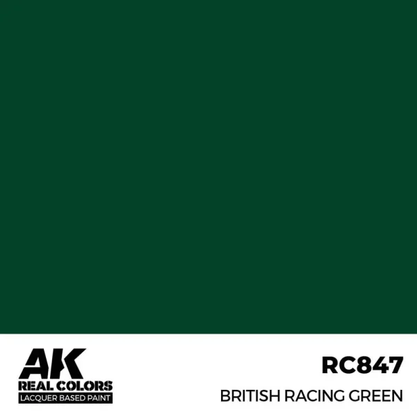 5568336001 AK Interactive – Real Colors: British Racing Green 17 ml. – RC847 - AK Interactive - Ludik Vault