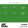 AK Interactive - Real Colors: Ninja Green 17 ml. - RC849