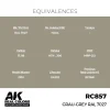 5568336100-1 AK Interactive - Real Colors: Grau-Grey RAL 7027 17 ml. - RC857