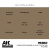 5568336131-1 AK Interactive - Real Colors: Dunkelgelb Ausgabe 44-Dark Yellow 1944 RAL 7028 17 ml. - RC860