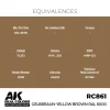 AK Interactive - Real Colors: Gelbbraun-Yellow Brown RAL 8000 17 ml. - RC861