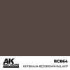 5568336179 AK Interactive – Real Colors: Rotbraun-Red Brown RAL 8017 17 ml. – RC864 - AK Interactive - Ludik Vault