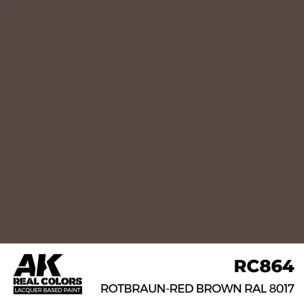 AK Interactive – Real Colors: Rotbraun-Red Brown RAL 8017 17 ml. – RC864 - AK Interactive - Ludik Vault