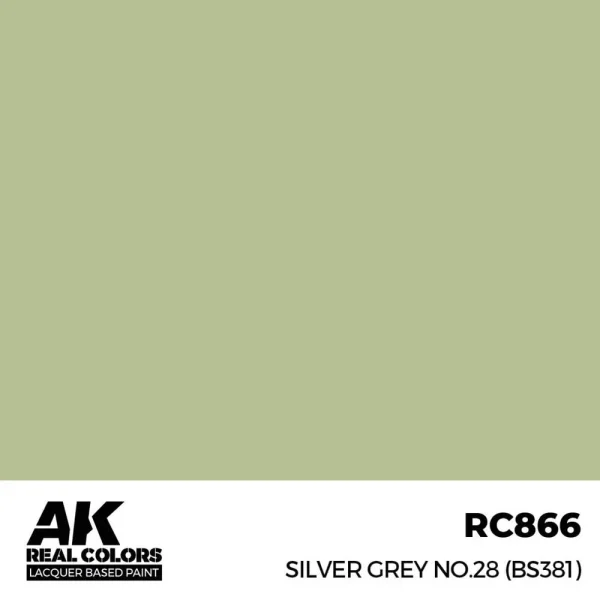 AK Interactive – Real Colors: Silver Grey No.28 (BS381) 17 ml. – RC866 - AK Interactive - Ludik Vault