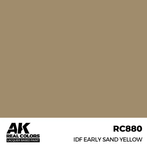 AK Interactive – Real Colors: IDF Early Sand Yellow 17 ml. – RC880 - AK Interactive - Ludik Vault