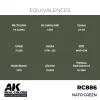 5568336391-1 AK Interactive - Real Colors: NATO Green 17 ml. - RC886