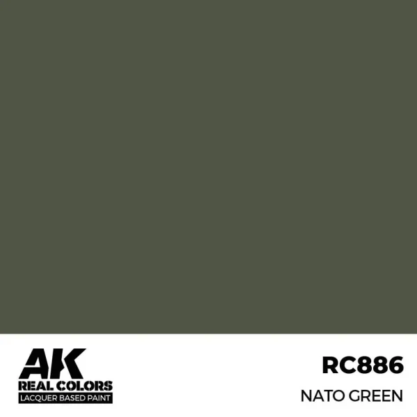 5568336391 AK Interactive – Real Colors: NATO Green 17 ml. – RC886 - AK Interactive - Ludik Vault
