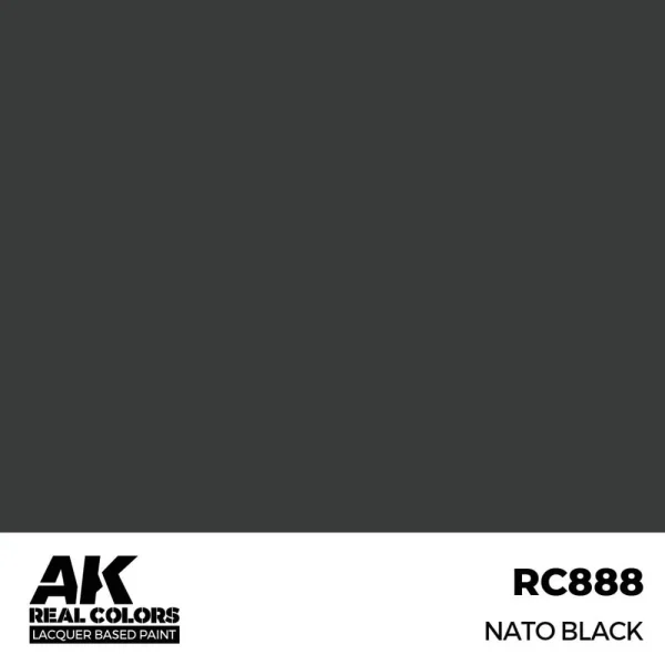 5568336414 AK Interactive – Real Colors: NATO Black 17 ml. – RC888 - AK Interactive - Ludik Vault