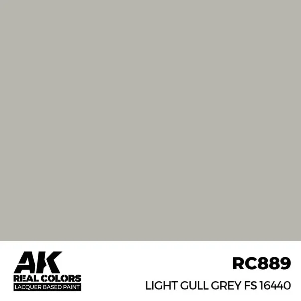 5568336421 AK Interactive – Real Colors: Light Gull Grey FS 16440 17 ml. – RC889 - AK Interactive - Ludik Vault