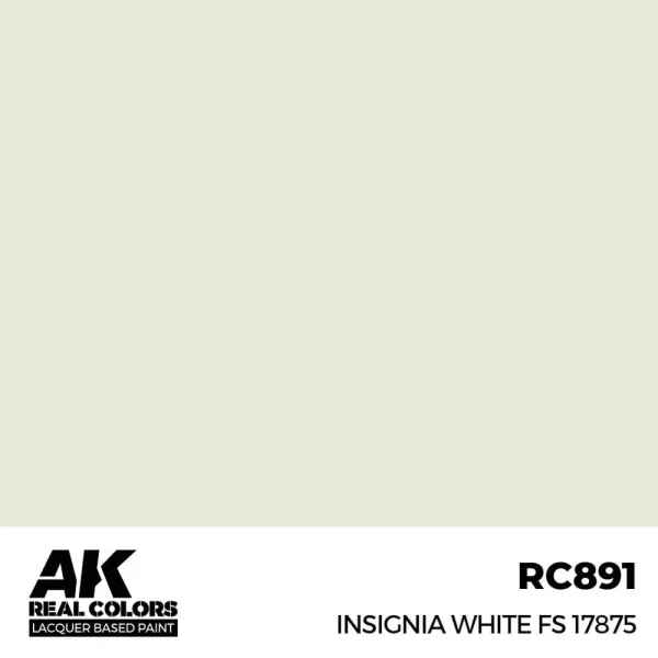 AK Interactive – Real Colors: Insignia White FS 17875 17 ml. – RC891 - AK Interactive - Ludik Vault